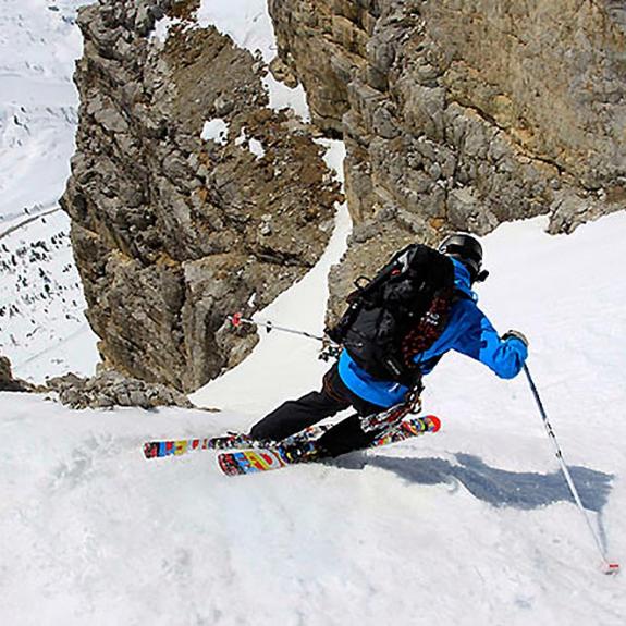 Punta Berrino Südrinne Dolomiten