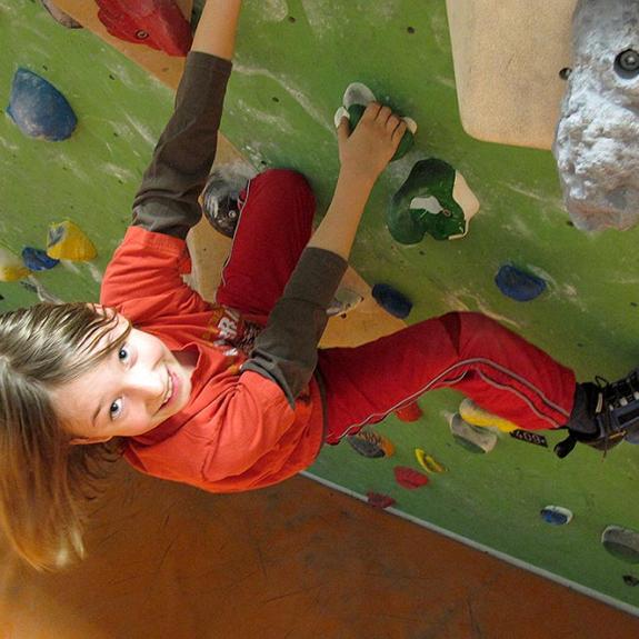 Klettern mit Kindern