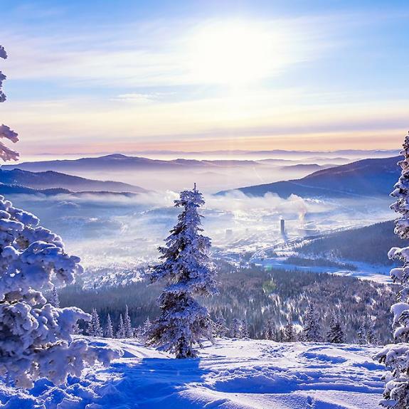 Skitouren in Sibirien