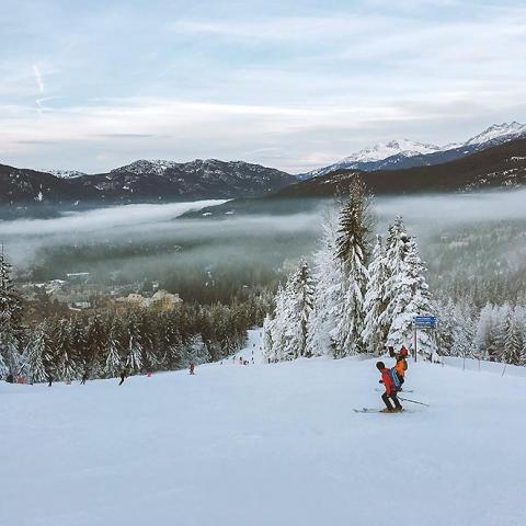 Skifahren im Schneeparadies Kanada