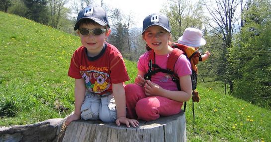 Familienausflug - Wanderung mit Kindern