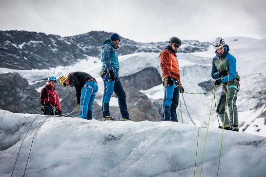 Der Ausbildungskurs von Ortovox am Pitztaler Gletscher