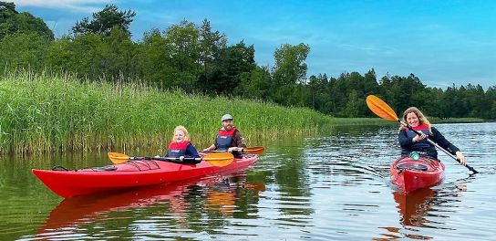 Paddeln mit dem Kajak - ein Spaß für die ganze Familie