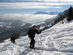 Anfänger Skitour Brünnsteinschanze