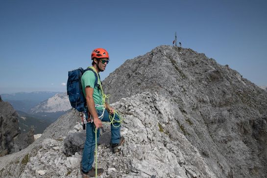 Finale an der Vorderen Brandjochspitze