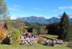 Mit der Familie einkehren an der Elmaueralm