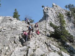 Familientour Kofel mit Kraxeln
