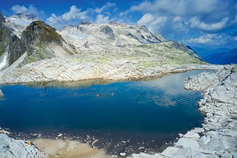 Synchronschwimmen im Hochgebirge. © Hansjörg Ransmayr
