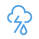 Sun, 04.05.2025 leichtes Gewitter